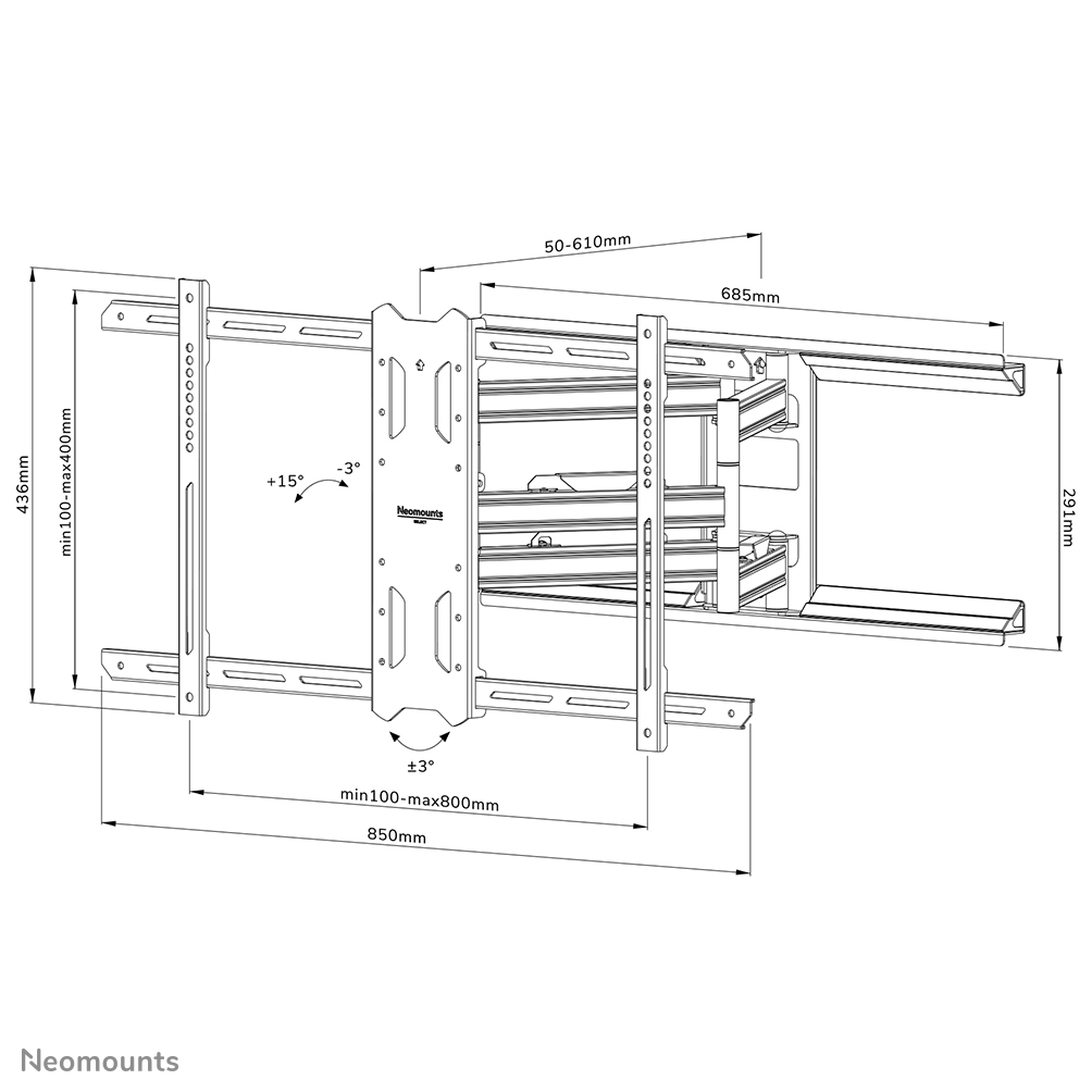 Neomounts Select tv wall mount